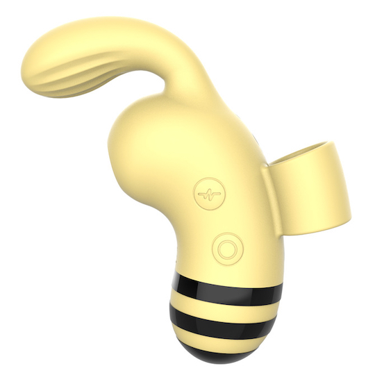 Bee  指輪吸引 振動ローター  イエロー -  - Kanojo Toys