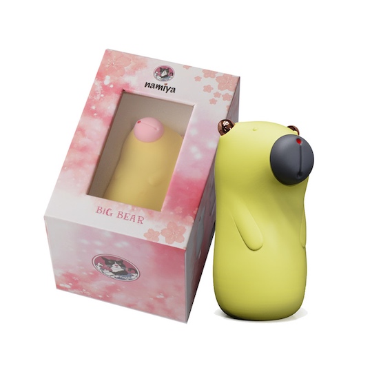 Big Bear Suction Toy Yellow - Sucking sensation for clitoris, nipples - Kanojo Toys