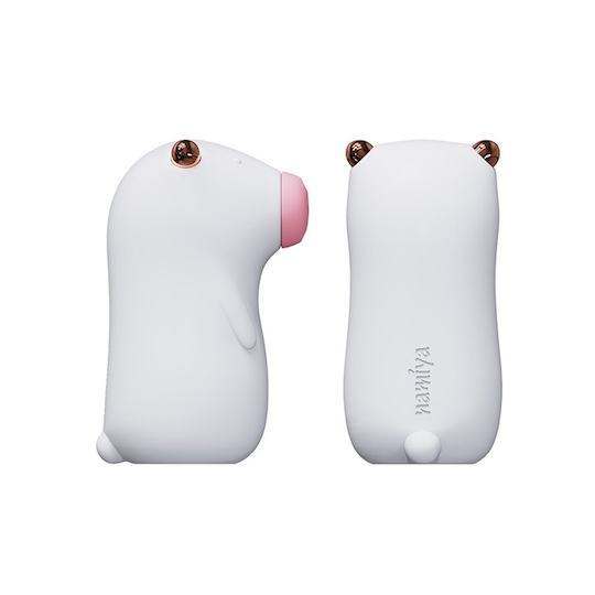 Big Bear Suction Toy White - Sucking toy for nipples and clitoris - Kanojo Toys