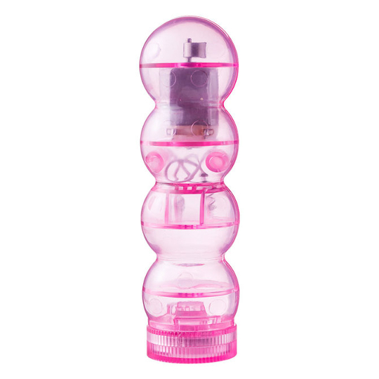 BuRu-Cho Vibe Clear Pink - Cute, transparent vibrator - Kanojo Toys