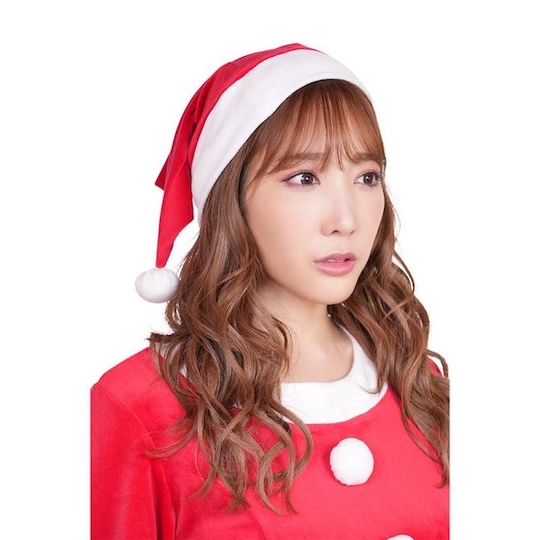 Cuddly Sexy Santa Stocking Cap - Adult Christmas cosplay hat - Kanojo Toys