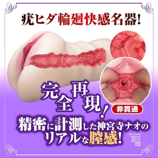 Nao Jinguji Complete Replica of a Mature Pussy - JAV Japanese adult video porn star masturbator - Kanojo Toys