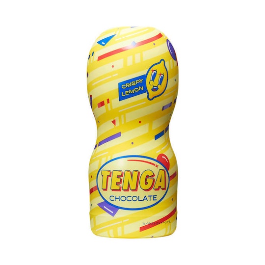 Tenga Chocolate Crispy Lemon - Chocolates in Tenga Cup shape - Kanojo Toys