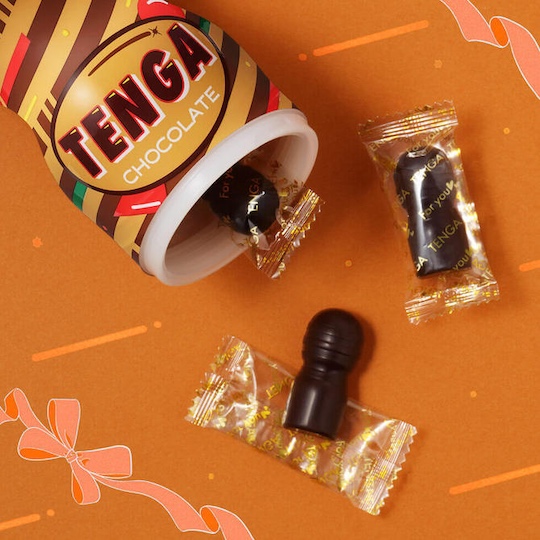 Tenga Chocolate Crispy Hi-Cacao - Chocolates in Tenga Cup shape - Kanojo Toys