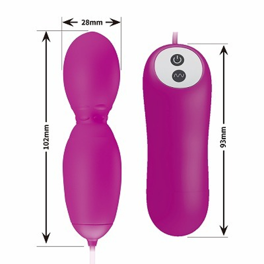 Rotation and Vibration Rotor Toy - Dual-stimulation vibe for vagina - Kanojo Toys