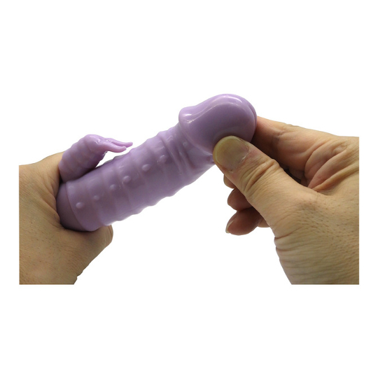 Little Poko Swinging Dildo Purple - Rotating cock toy - Kanojo Toys