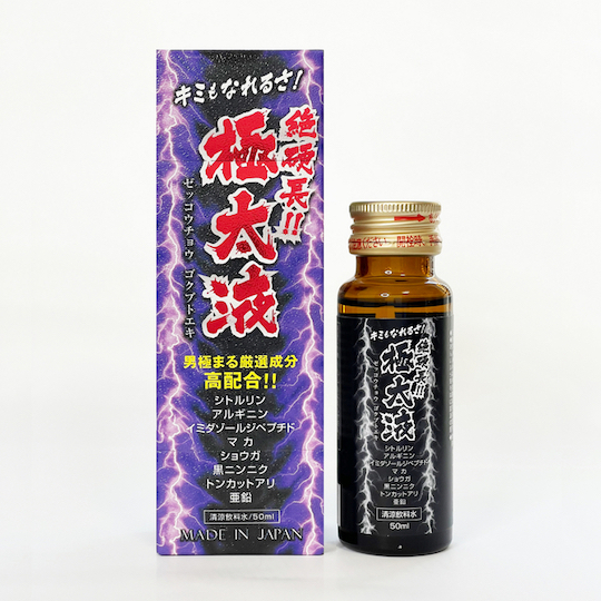 Zekocho Harder and Bigger Male Sex Supplement Drink - Erection booster for men - Kanojo Toys