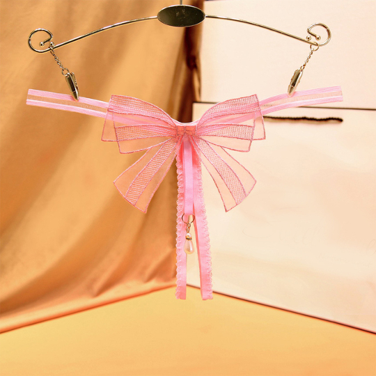 Ribbon Panties Pink - Sensual, attractive thong for women - Kanojo Toys
