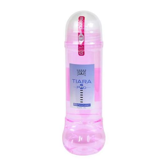 Tiara Pro Lubricant Pink 600 ml (20.3 fl oz) - Sex worker professional standard lube - Kanojo Toys