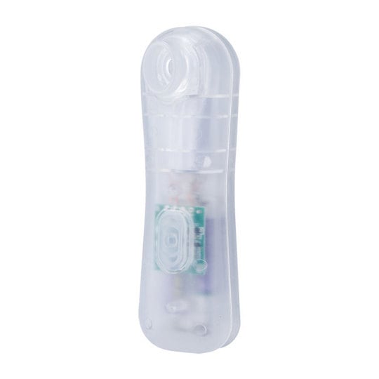 Suundesu Compact Suction Vibrator Clear - Small yet firm sucking play toy - Kanojo Toys