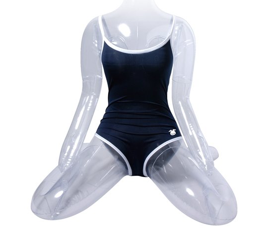 Usahane Air Doll Blue Swimming Costume - School swimsuit for blow-up sex doll - Kanojo Toys