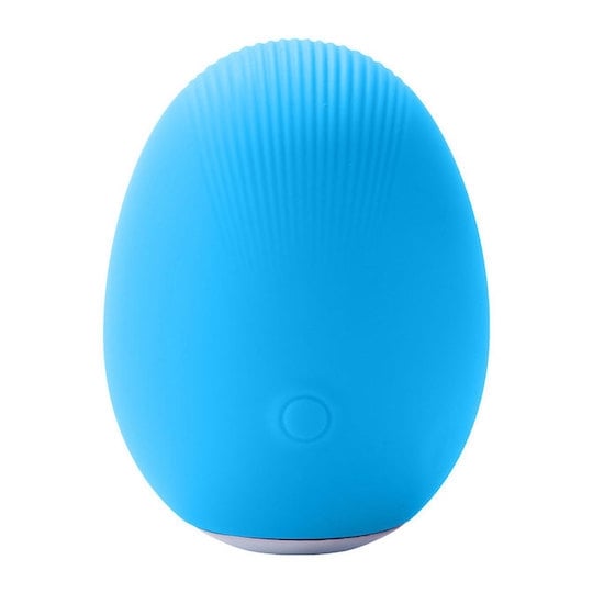 Twerking Egg Vibrator Blue - Handheld intimacy toy for women - Kanojo Toys