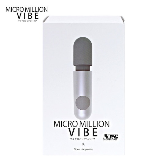 Micro Million Vibe - Compact, handheld massager vibrator - Kanojo Toys