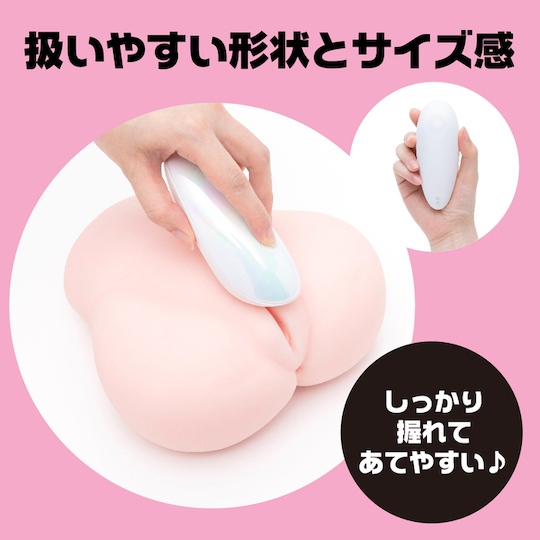 Tapping Rotor Vibrator White - Compact, powerful, and quite vibe - Kanojo Toys