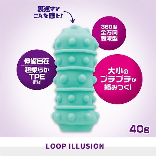 Magic Idol Loop Illusion Stroker - Compact masturbator sleeve - Kanojo Toys