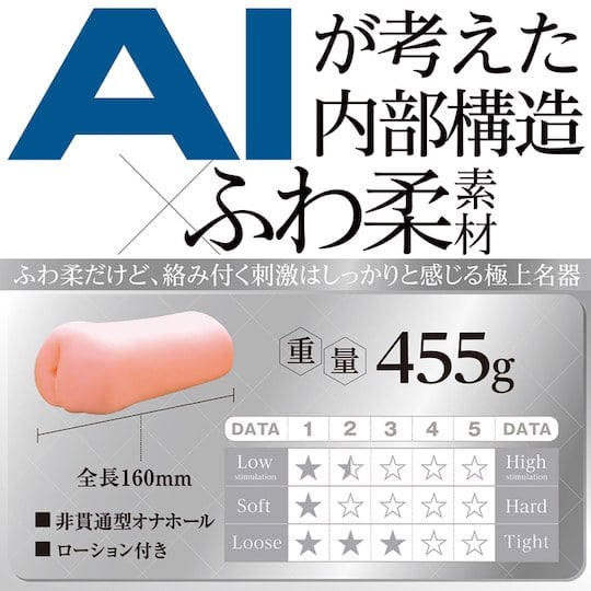 Artificial Intelligence Vagina No. 04 Onahole - AI-designed masturbator toy - Kanojo Toys