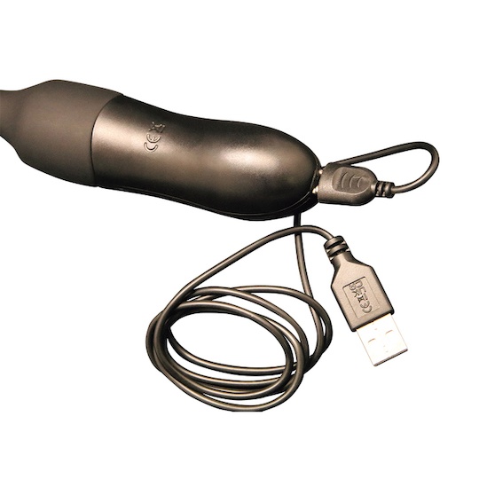 Super-Thin Powered Butt Plug - Vibrating anal probe toy - Kanojo Toys