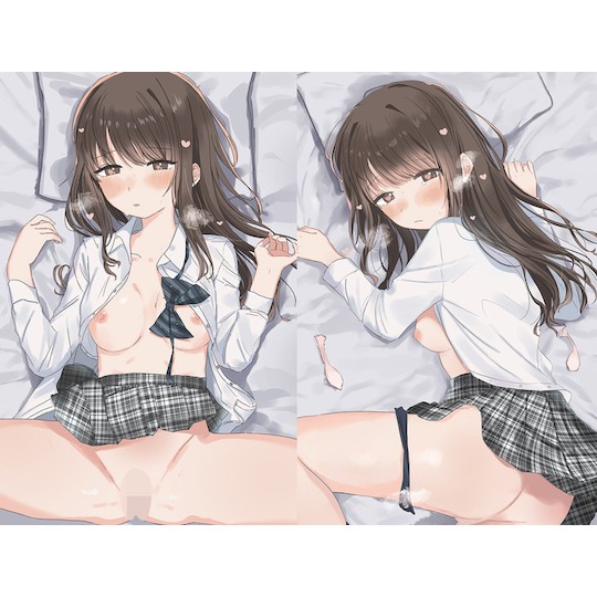 Insert Air Pillow Cover 313 Sweet and Slender Schoolgirl - Sexy JK student character dakimakura hug pillow case - Kanojo Toys