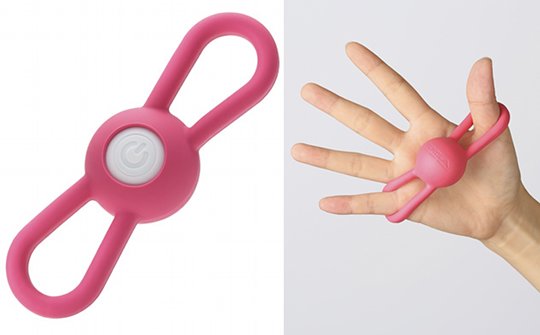 Tenga Vi-Bo Hand Ball Orb Vibrator - Couple play vibe for palm - Kanojo Toys