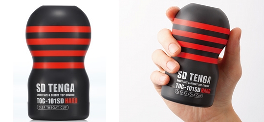 SD Tenga Deep Throat Hard Cup - Shorter size masturbator onacup - Kanojo Toys