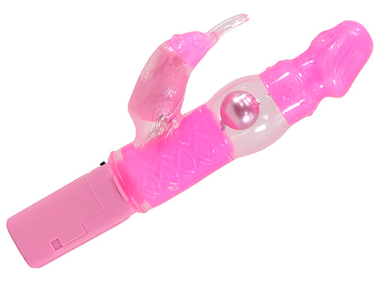 Pearl Hunter Vibrator - Dual stimulation clitoral rabbit vibe - Kanojo Toys