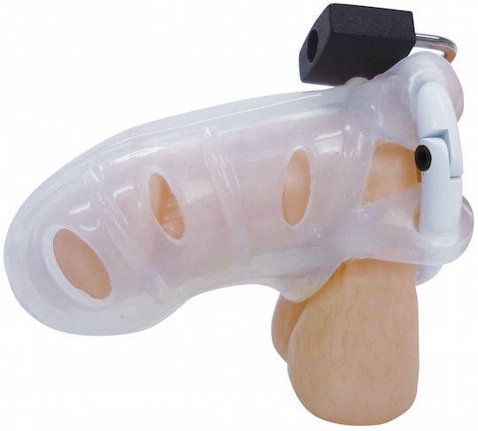 Cock Lock - Ejaculation delay padlocked penis sleeve - Kanojo Toys