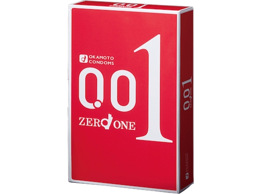 Okamoto Zero One 0.01mm Condoms - Ultra-thin contraceptive three-pack - Kanojo Toys