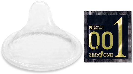 Okamoto Zero One 0.01mm Condoms - Ultra-thin contraceptive three-pack - Kanojo Toys