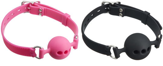Premium Prisoner Ball Gag Small - Breathable mouth gag slave BDSM - Kanojo Toys