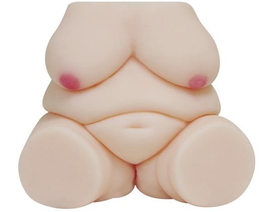 Debu-sen Fat Japanese Girl Onahole - Ugly, overweight woman masturbator - Kanojo Toys
