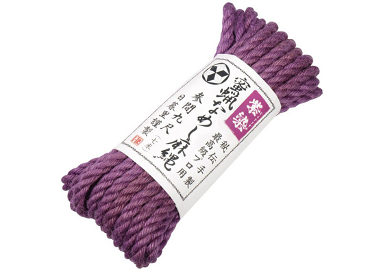 Beeswax Oil Shibari Jute Rope - Traditional Japanese bondage gear - Kanojo Toys