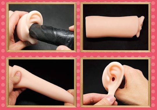 Whisper of the Penis Ear Sex Onahole - Unique fetish masturbator - Kanojo Toys