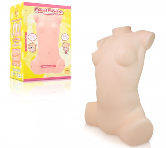 Real Body 3D Bone System Sex Doll Slender Rio Nikaido - Realistic slim torso - Kanojo Toys