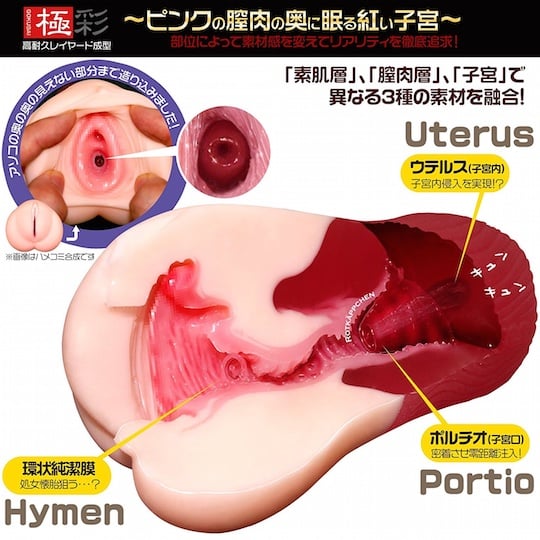 Little Red Riding Hood Gokusai Extreme Uterus Sex Onahole - Womb penetration masturbator - Kanojo Toys