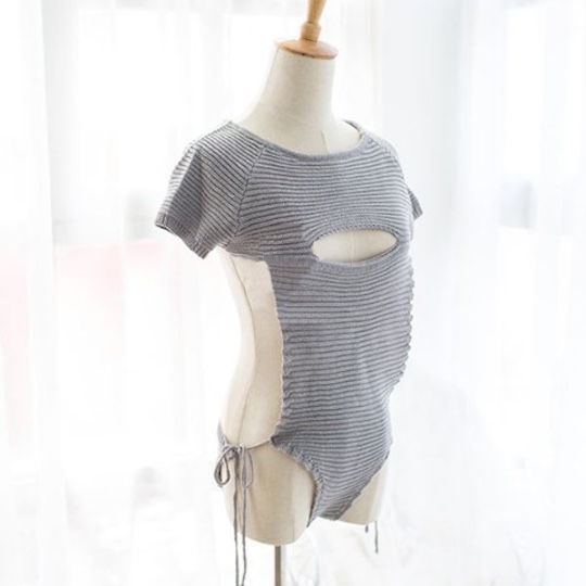 Virgin Killer Sweater New Versions - Backless sexy costume that inspired meme - Kanojo Toys