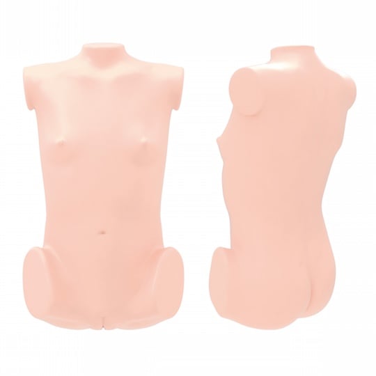Real Body 3D Bone System Momo Satsuki - Realistic flat-chested torso doll - Kanojo Toys