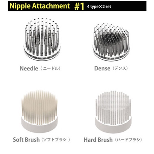 Nipple Magic Cup Vibrators - Breast stimulation attachment vibe - Kanojo Toys