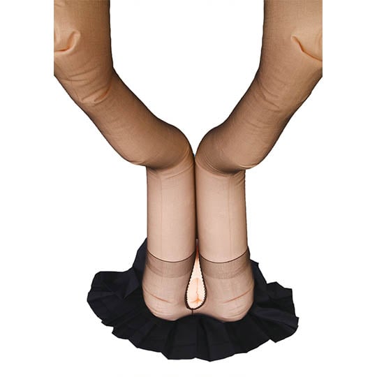 Standing Doggy-style Sex Air Doll with Tights - Doggy position blow-up doll legs and butt - Kanojo Toys
