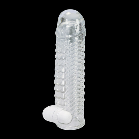 Sex Legend Penis Sleeve #7 First Emperor - Cock sheath with clitoral vibrator - Kanojo Toys