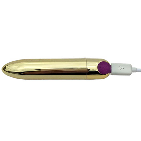 Kiwami Ten Chrysalis Golden Vibrator - USB-chargeable vibration toy - Kanojo Toys