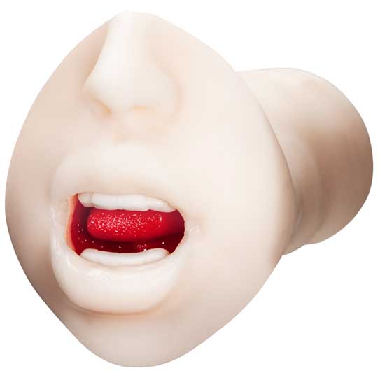Asahi Mizuno Awesome Tongue Blowjob Onahole - JAV star clone oral sex masturbator - Kanojo Toys