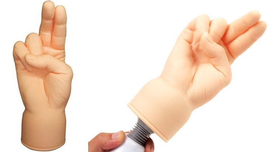Fairy Massager Finger Attachment - Taka Kato Hand Vibrator - Kanojo Toys