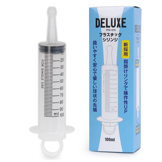 Deluxe Plastic Syringe - Multipurpose fetish sex toy - Kanojo Toys