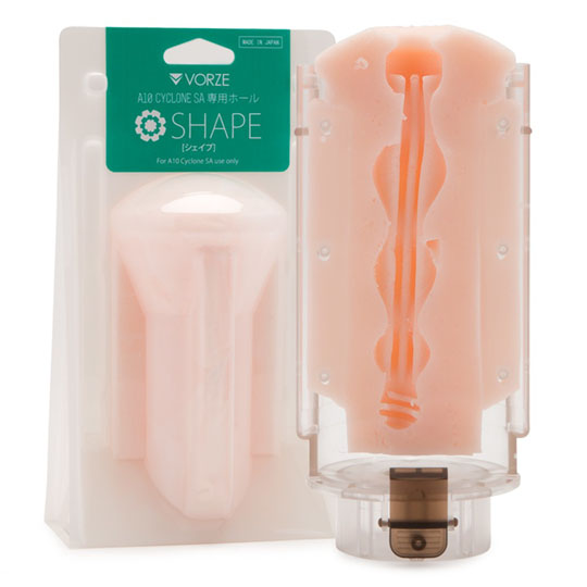 Vorze A10 Cyclone SA Shape - Hole head cup attachment for Rends sex machine - Kanojo Toys