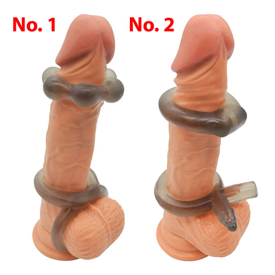 Super Chinko Cock Rings - Cock ring (set of two) - Kanojo Toys