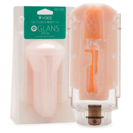 Vorze A10 Cyclone SA Glans - Hole head cup attachment for Rends sex machine - Kanojo Toys