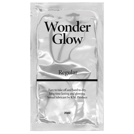 Wonder Glow Lubricant Pouch - Water-soluble lube - Kanojo Toys