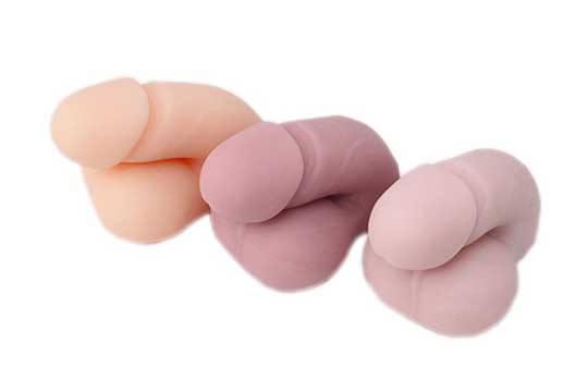 Masho Funya Chin Flaccid Cock Dildo - Limp penis dildo toy for FTM play - Kanojo Toys