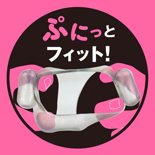 Deep Mustang 6 Volt EX Ball Sack Vibrator - Vibrating cock ring for scrotum stimulation - Kanojo Toys