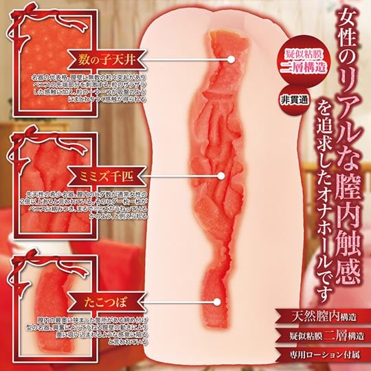 Naked Sanctuary Raw Onahole - Realistic vagina masturbator - Kanojo Toys